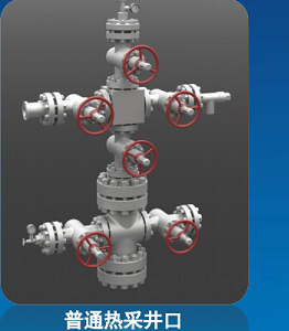 普通熱采井口-采油樹